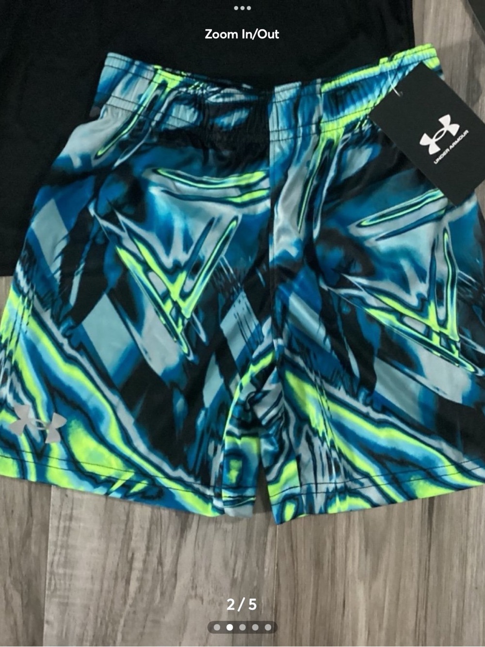 Toddler boy Under Armour tee & shorts outfit size 3T(NWT) ~FIRM, NO OFFERS~ - Picture 2 of 5